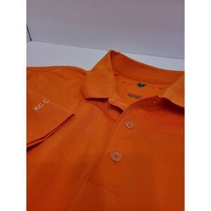 Nike golf polo, orange, size M,‎ KC Cup team